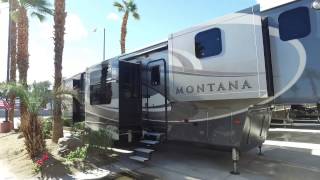 Front Kitchen Fifthwheel Walkthrough Montana 3820FK [upl. by Albric443]