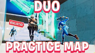 Duo Practice Map  Play Better as a Duo Fortnite Creative [upl. by Akinimod]