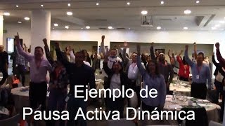 Ejemplo de Pausa Activa Dinámica [upl. by Bryna169]