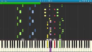 Loituma  Ievan Polkka Synthesia MIDI [upl. by Surtimed841]