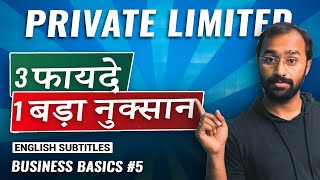 Ultimate Guide to Private Limited Company w CAAnoopBhatia  Business Basics EP 5 [upl. by Netnilc]