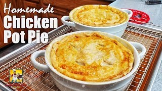 Chicken Pot Pie Recipe  Chicken Pie Recipe [upl. by Hiram493]