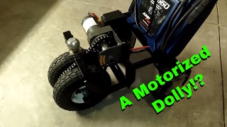 DIY Motorized Trailer Dolly  Trailer Mule [upl. by Giulia]