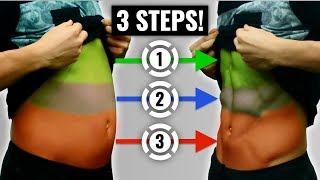 How To Lose Stubborn Belly Fat In 3 Steps And How Long It Will Take You [upl. by Nonnahs]