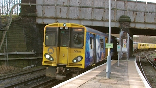 Half an Hour at 216  Birkenhead North Station 1022017  Class 507 508 terminus [upl. by Atiekahs]