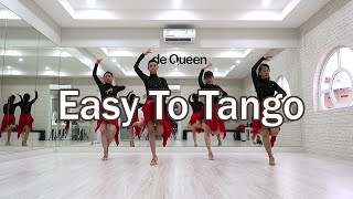 Easy To Tango Line Dance DemoampWalkthrough High Beginner [upl. by Schilit]