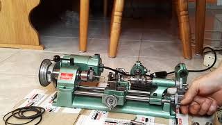 Watchmaking lathe Emco Unimat SL mini lathe [upl. by Assillim]