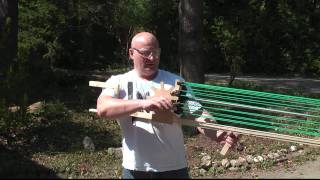 Full Auto Gatling Slingshot Crossbow [upl. by Ahsinra376]