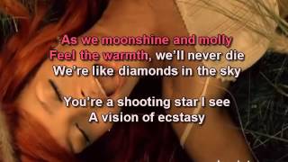 Diamonds  Rihanna Karaoke  with Lyrics [upl. by Placia295]