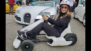 Ninebot Go Kart by Segway  FIRST DRIVE [upl. by Muncey407]