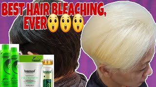 HOW TO BLEACH HAIR AT HOME  BREMOD PERFORMANCE  Chading [upl. by Stromberg]