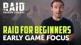 Raid Shadow Legends  RAID For Beginners  Early Game Focus [upl. by Mittel191]