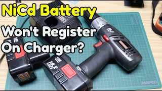 HOW TO REVIVE A NiCd DRILL BATTERY THAT WON’T CHARGE [upl. by Anal872]