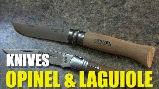 Opinel and Laguiole Knives [upl. by Lledner628]