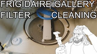 How to Clean Frigidaire Dishwasher Filter  Gallery [upl. by Foss]