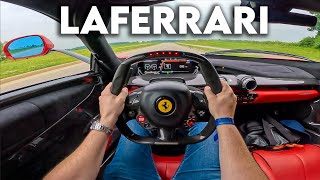 What Its Like To Drive A Ferrari LaFerrari POV [upl. by Medarda228]