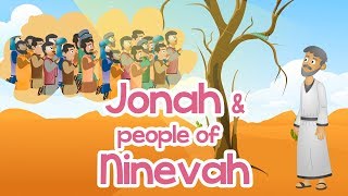 Jonah and the People of Ninevah  100 Bible Stories [upl. by Enida89]