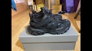 Balenciaga Track black review and on feet [upl. by Lanae]