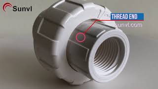 PVC UNION amp PIPE UNIONPIPE FITTINGS [upl. by Ila]