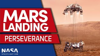 NASAs Perseverance rover successfully lands on Mars [upl. by Nnylimaj]