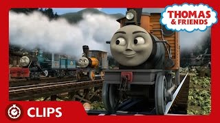 Thomas amp Friends UK Thomas Works With the Logging Locos [upl. by Ulita]