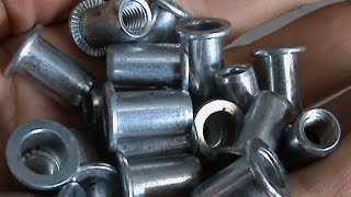 HOW TO INSTALL NUTSERT INSERT threaded insert demo fasteners australia [upl. by Mian]