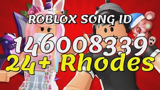 24 Rhodes Roblox Song IDsCodes [upl. by Niwroc]