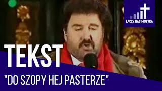 Do szopy hej pasterze  Krzysztof Krawczyk TEKST [upl. by Windsor]