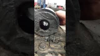 Fifth wheel bushings replacement easy level Wornout [upl. by Quenna]