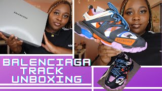 Balenciaga Track Sneaker Unboxing  Balenciaga Sizing Review amp Tryon  Luxury on a Low Budget [upl. by Laud785]