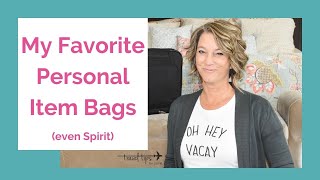 My Favorite Personal Item Bags For the Airplane [upl. by Ainedrag998]