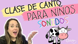 CLASE DE CANTO PARA NIÑOS  Sonidos Saludables  Dra Voz [upl. by Priestley]