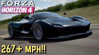 FORZA HORIZON 4  267 MPH LaFerrari Setup [upl. by Anyat847]