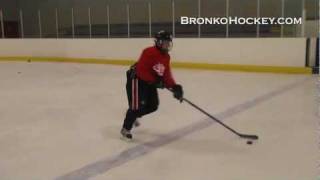 Bronko Hockey Drills for Defenseman with Jason Ricci [upl. by Selway]