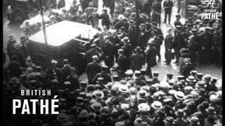 Lindberghs Atlantic Flight  Arrival At Le Bourget In Paris  Arrival At Croydon 1927 1927 [upl. by Edmee929]