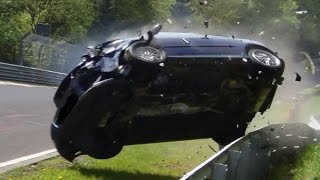 Nordschleife 2014 Big Crash amp Fail Compilation Nürburgring Touristenfahrten VLN 24H Rallye [upl. by Pergrim]