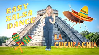 EASY Salsa Dance for Kids  Mexico in May  La Cucaracha  Brain Breaks for Kids [upl. by Rosdniw]