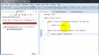 JUnit Testing in Eclipse [upl. by Cyna811]