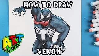 How to Draw VENOM [upl. by Sampson]