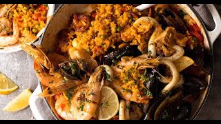 Paella recipe [upl. by Ahsat752]