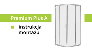 Montaż kabiny prysznicowej  Radaway Premium Plus A [upl. by Alvarez]