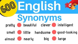 600 English Synonyms  Learn English Synonym Words  Easy English Lesson [upl. by Ahsiekim]