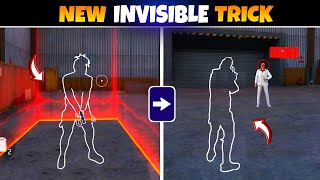 Invisible Trick How To Invisible In Free Fire  New Update [upl. by Bevon]