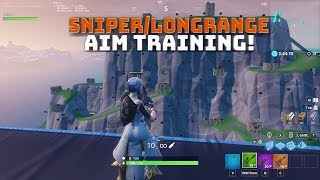 SniperLongrange amp AR Creative Mode Practice Courses WITH CODE  Fortnite Battle Royale [upl. by Garmaise]