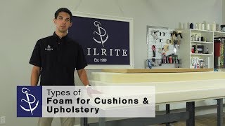 Types of Foam for Cushions amp Upholstery [upl. by Aztilay881]