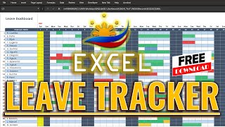 How to Create a Leave Tracker in Excel [upl. by Bertrando633]