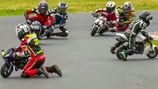 Moto GP for Kids from Age of 6 2017 British Minibikes Championship Rd 5 Minimoto Pro [upl. by Rehpotsirhc398]