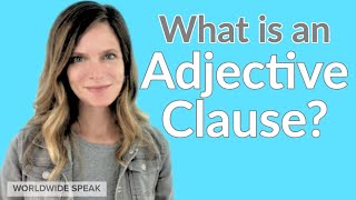 Adjective Clause  English Grammar [upl. by Neal503]