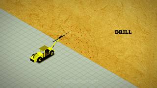 Drill amp blast tunnel construction explained in 60 seconds [upl. by Jamin]