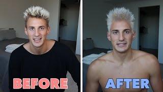 DIY HOW TO BLEACH YOUR HAIR AT HOME [upl. by Lletnohs]